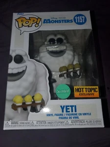 Funko Pop! Figura de vinilo exclusiva Yeti #1157 Disney Pixar Monsters Inc Hot Topic - Imagen 1 de 1