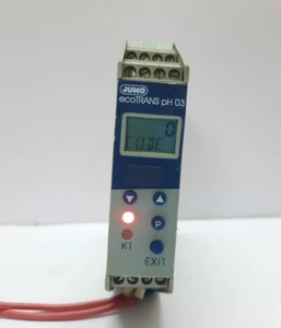 JUMO 202723/888-000-000/000 MICROPROCESSOR TRANSMITTER ECOTRANS pH 03 - Picture 1 of 10