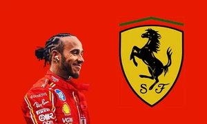 Scuderia Ferrari Flag - Lewis Hamilton F1 Racing Team Banner - All sizes - Picture 1 of 7