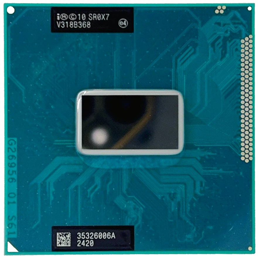 Intel I5-3380M SR0X7 dual-core 2.9GHz / 3M Notebook CPU supports HM77 HM76 - Image 1 of 1