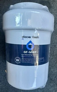 4 PACK Glacier Fresh GF-MWF Ice Water Refrigerator Filter For GE Kenmore 46-9991 - Picture 1 of 4