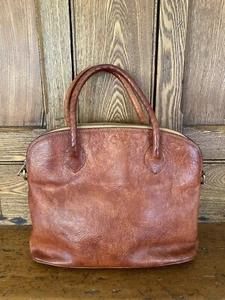 Sonnenleder Roma Tasche Handtasche Geldbeutel natur pflanzlich gegerbtes Leder Germany - Bild 1 von 8