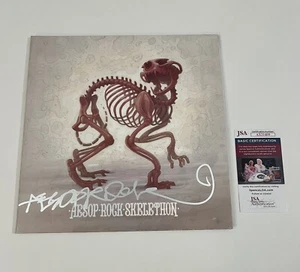 DISCO DE VINILO ESQUELETÓN FIRMADO POR ESOP ROCK RHYMESAYERS CERTIFICADO DE AUTENTICIDAD JSA - Imagen 1 de 2