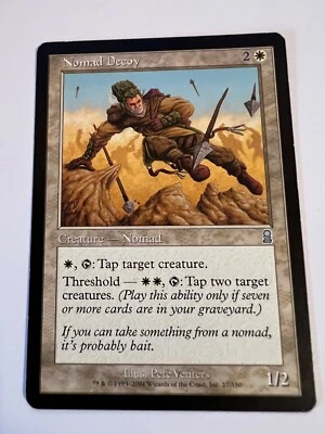 MTG Magic The Gathering Odyssey Nomad Decoy Uncommon LP - Image 1 of 2