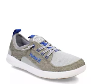 Men's Hurley, Castaic Sneaker CASTAIC-GREY Grey Canvas Mesh Size 9 M US - Picture 1 of 8