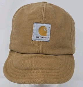 Vintage Carhartt Mütze Kappe Ohrenklappen isoliert gesteppt Canvas Arbeit Made in USA Gr. M - Bild 1 von 14