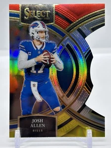 2023 Select Josh Allen rojo/amarillo troquelado Prizm SP Premier #200 billetes - Imagen 1 de 3