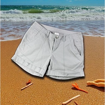 Pantalones Cortos Mountain Hardwear Mujeres 4 Gris Nylon Puño Aire Libre Senderismo Camping Cuadros Foto 1 de 4