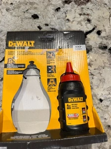 Kit de carrete de tiza DEWALT 100 pies con tiza roja - Imagen 1 de 2