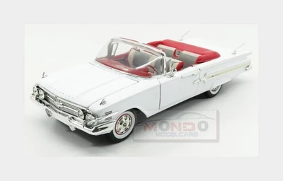 1:18 MotorMax Chevrolet Impala Cabriolet 1960 White MTM73110WH Modellino - Immagine 1 di 2