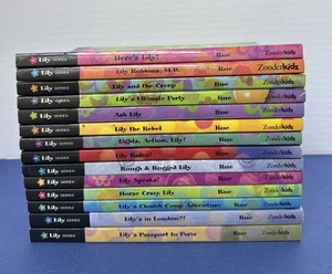 Lot of 14 ~ Paperback Books ~ Nancy Rue ~ Complete LILY Series ~ Zonderkidz - Picture 1 of 19