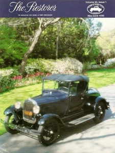 THE RESTORER - MODEL A - 1990 MAY/JUNE - THREADS IN BLOCK REPAIR, VALVE STEMS - Imagen 1 de 1