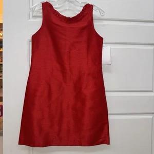Red Size 8 Maggie Breen Girls Dress Party Cocktail Holiday - Picture 1 of 5