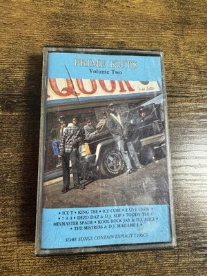 Prime Kuts Vol. 2 (Cassette 1990 Par Records) Hip-Hop Ice-T Ice Cube 2 Live Crew - Image 1 of 4