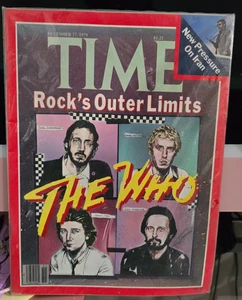Revista Rare Time 1979 The Who Rock’s Outer Limits 17 de diciembre sellada vintage - Imagen 1 de 2