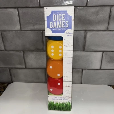 Professor Puzzle Giant Dice Set of 5         NEW - Image 1 of 4