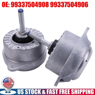 2 PACK Engine Mounts for Porsche 911 996 Carerra 1999-2005 99337504908 - Image 1 of 4