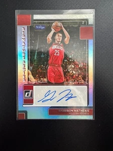 2022-23 Panini Donruss Signature Series Garrison Mathews #SS-GMT Auto - Picture 1 of 2