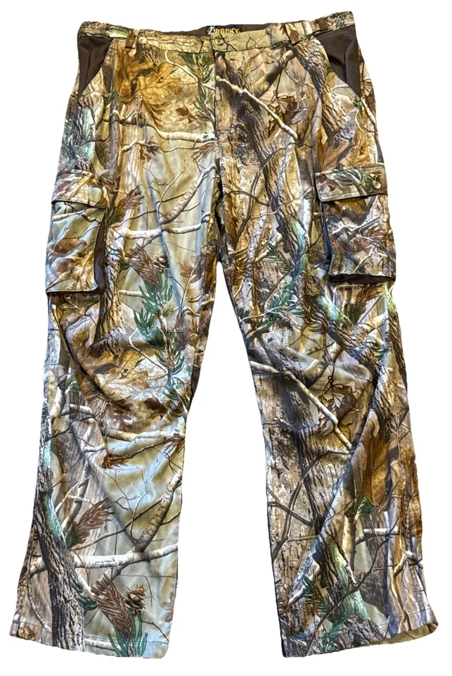 Rocky SentIQ Atomic Mens 2XL Hunting Cargo Camo Pants Button Back Pockets - Image 1 of 4