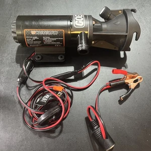 Goeners 12V Rv Tragbare Zerkleinerer Pumpe, Wohnmobil Abfall Neu mit Adapter Stecker - Bild 1 von 12