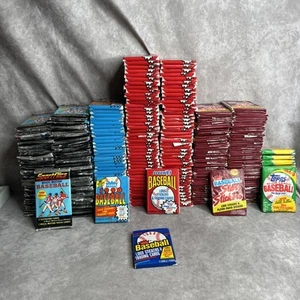 Unopened Fleer Topps Sportflics Baseball Cards Lot 1988 1990 1991 ~Details Below - Picture 1 of 12