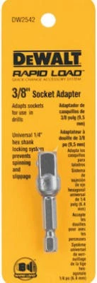 3 Pack - Socket Adapter, 3/8 In. - DW2542 - Image 1 of 1