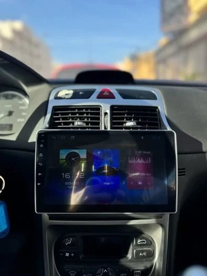 Rádio estéreo Android PEUGEOT 307 Multimídia  Touch Android GPS 9” MP5/2DIN - Image 1 of 4