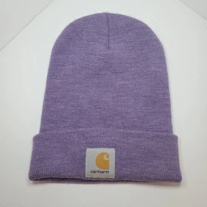 Gorro tejido con puños Carhartt para hombre A18 Carhartt púrpura A18 (talla única) elástico - Imagen 1 de 3
