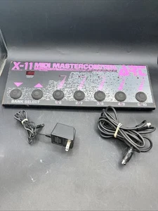 ART X-11 MIDI MasterControl / Interruptor de pedal / Efectos de sonido de guitarra - Imagen 1 de 6