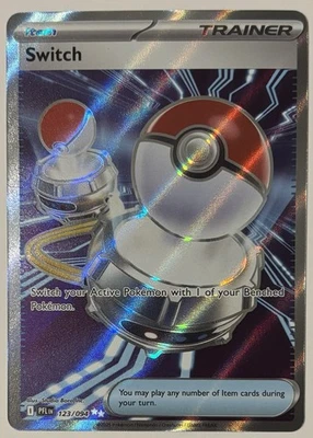 Pokemon Trainer Switch 123/094 Me02: Phantasmal Flames Ultra Rare Holo - Image 1 of 2