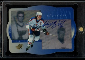 1996-97 SPx Wayne Gretzky Tribute Buyback Auto - Picture 1 of 2