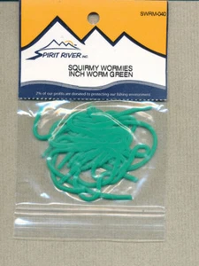 Squirmy Wormies - inch worm green SWRM-040 - Picture 1 of 1