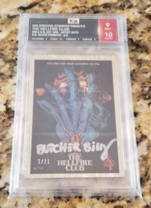 2022 Netflix Stranger Things Zerocool HELLFIRE CLUB 1/11 AUTO CARD - GRADED!! - Bild 1 von 5