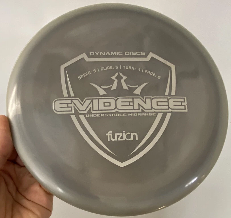 Old Run Dynamic Discs Swirly Fuzion Evidence New latitude 64 Midrange Golf - Image 1 of 1