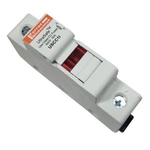 Mersen Ferraz Shawmut USCC1I Sicherungsblockhalter 600 V 30A 1-polig X213943 DIN-Halterung - Bild 1 von 6