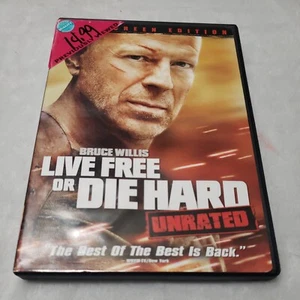 Live Free or Die Hard (DVD, Widescreen Edition, 2007) Bruce Willis  - Picture 1 of 3