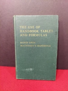 The Use of Handbook Tables and Formulas by John M. Amiss Hardcover 1964 - Picture 1 of 5