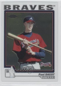 2004 Topps Chrome Traded & Rookies Paul Bacot #T172 Rookie RC