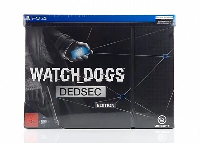 Playstation 4 Spiel : Watch Dogs DEDSEC Edition - PS4 Game OVP NEU NEW SEALED - Bild 1 von 4