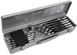 Tone RMFQ110 Swing Schnell Ratsche Box Schraubenschlüssel Set 11 Stück Brille Schraubenschlüssel Set JP - Bild 1 von 3