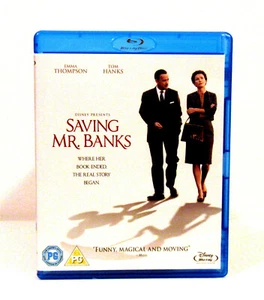 SAVING MR. BANKS Disney All Region Blu-Ray No Slipcover Tom Hanks, Emma Thompson - Imagen 1 de 2