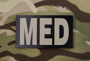 Infrarot Kampf MED Patch USMC Hospital Corpsman USAF US Army Line Doc Medic - Bild 1 von 2