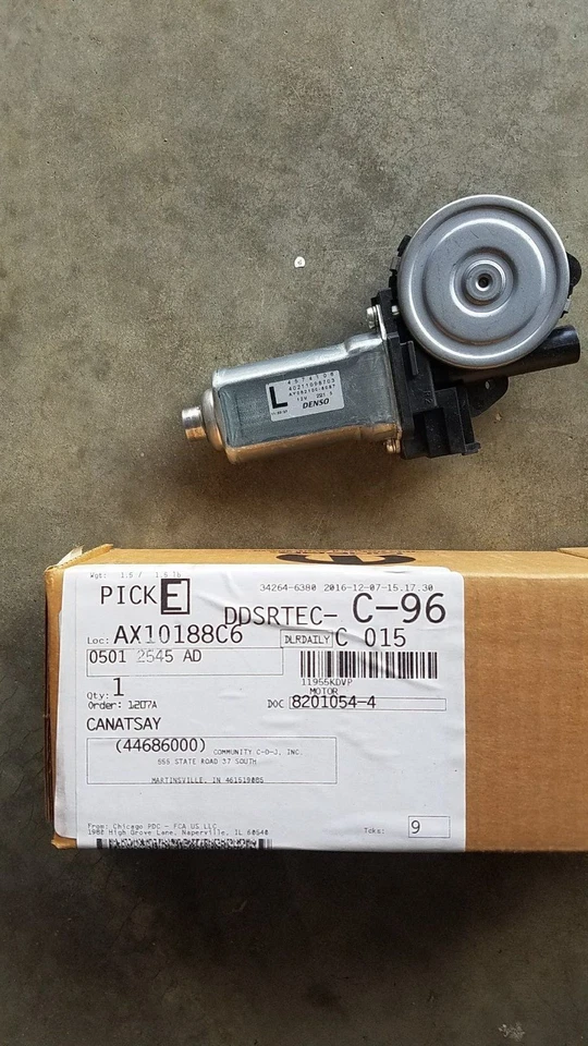 2001 - 2004 CHRYSLER 300 LHS DODGE INTRÉPIDO MOTOR DE JANELA ESQUERDA 5012545AD - Imagem 1 de 1