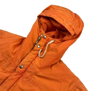 VTG Gant Rugger Men's The Puffer Insulated Hooded Jacket Orange • SMALL - Picture 1 of 7