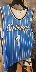 Men's Fashion-Men's Orlando Magic #2 Hardaway 3D print shirt size M - Picture 1 of 5