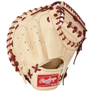 Rawlings Hardball Catchers Mitt Wizard Heart of the Hide JAPAN GH2HJ2MW 33 Camel - Picture 1 of 4