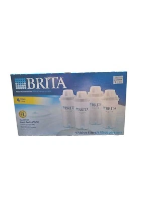 Brita Replacement Water Filters for Brita Water Pitchers and Dispensers (4) CT - Image 1 of 4