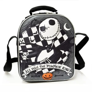 Lunch Bag - Nightmare Before Christmas 30th New 3D Molded Magic Sequins 16" Larg - Picture 1 of 2