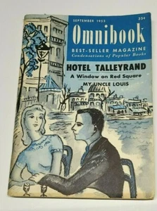 OMNIBOOK September 1953 Hotel Talleyrand, Winston Churchill Magazine - Imagen 1 de 5