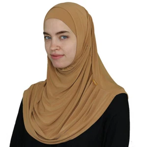 Firdevs Islamic Women's Headscarf Easy Instant Practical Amira Hijab Camel - Picture 1 of 4